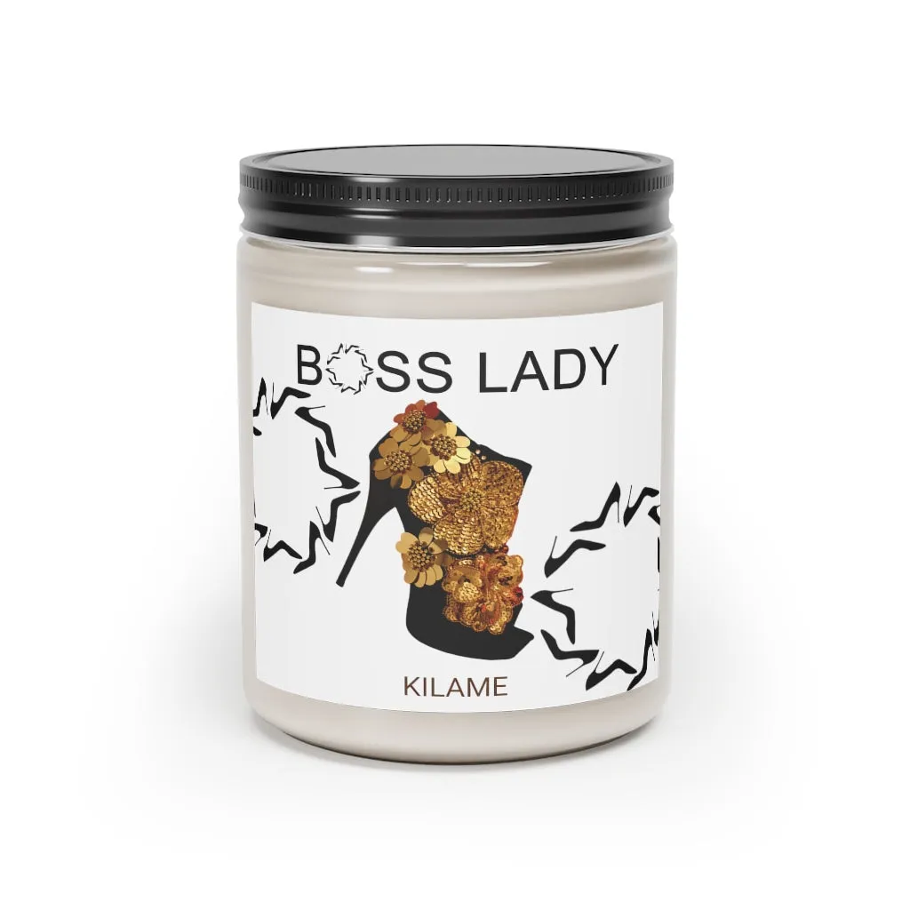 Scented Candle, 9oz 'Boss lady shoe'