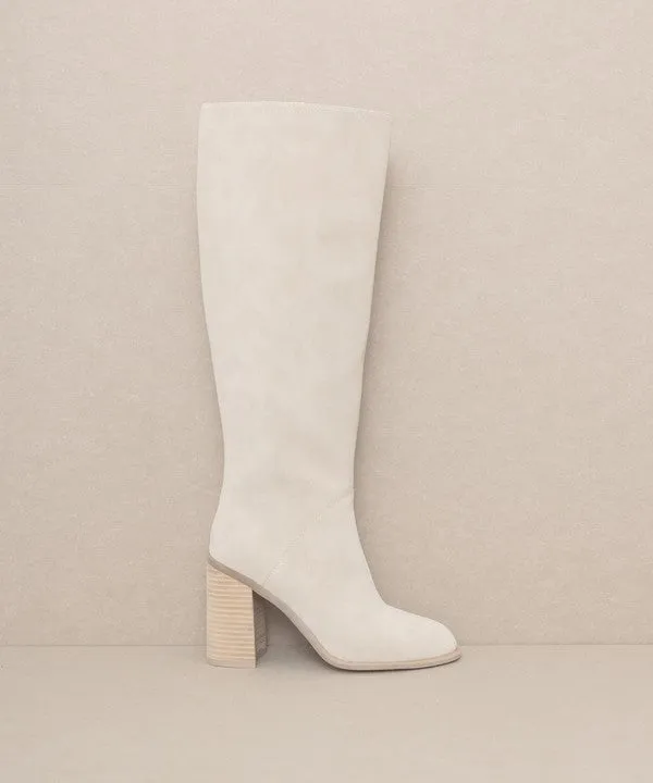 Shiloh - Knee High Block Heel Boots