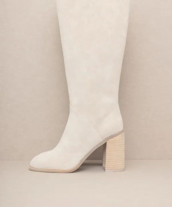 Shiloh - Knee High Block Heel Boots