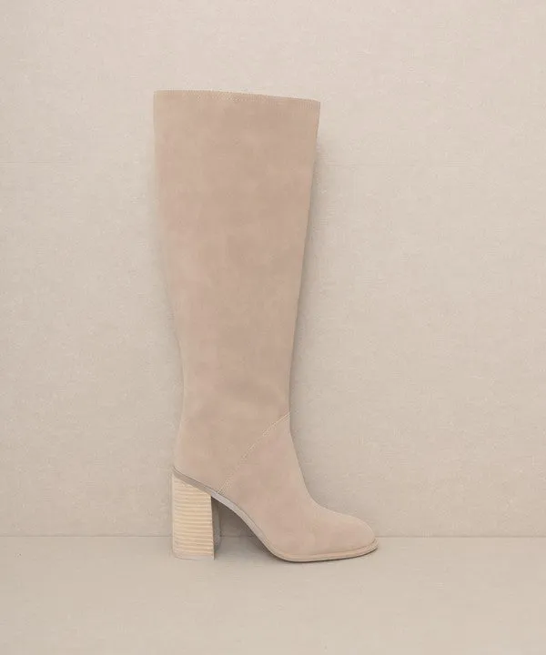 Shiloh - Knee High Block Heel Boots