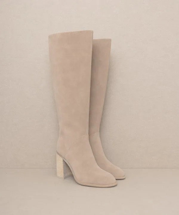 Shiloh - Knee High Block Heel Boots