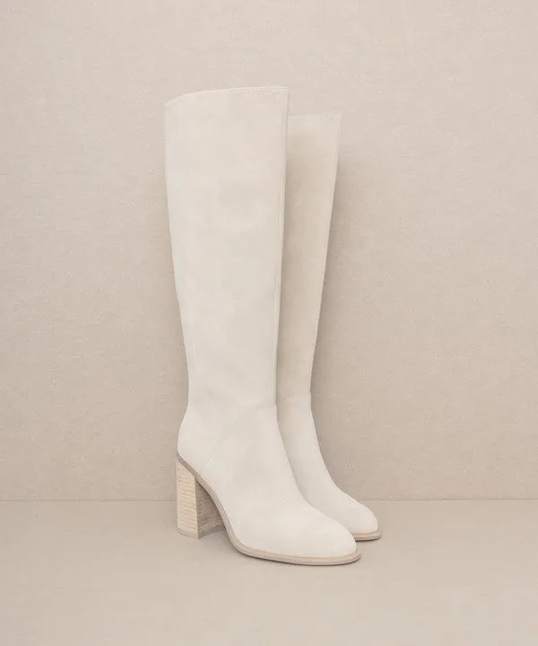 Shiloh - Knee High Block Heel Boots