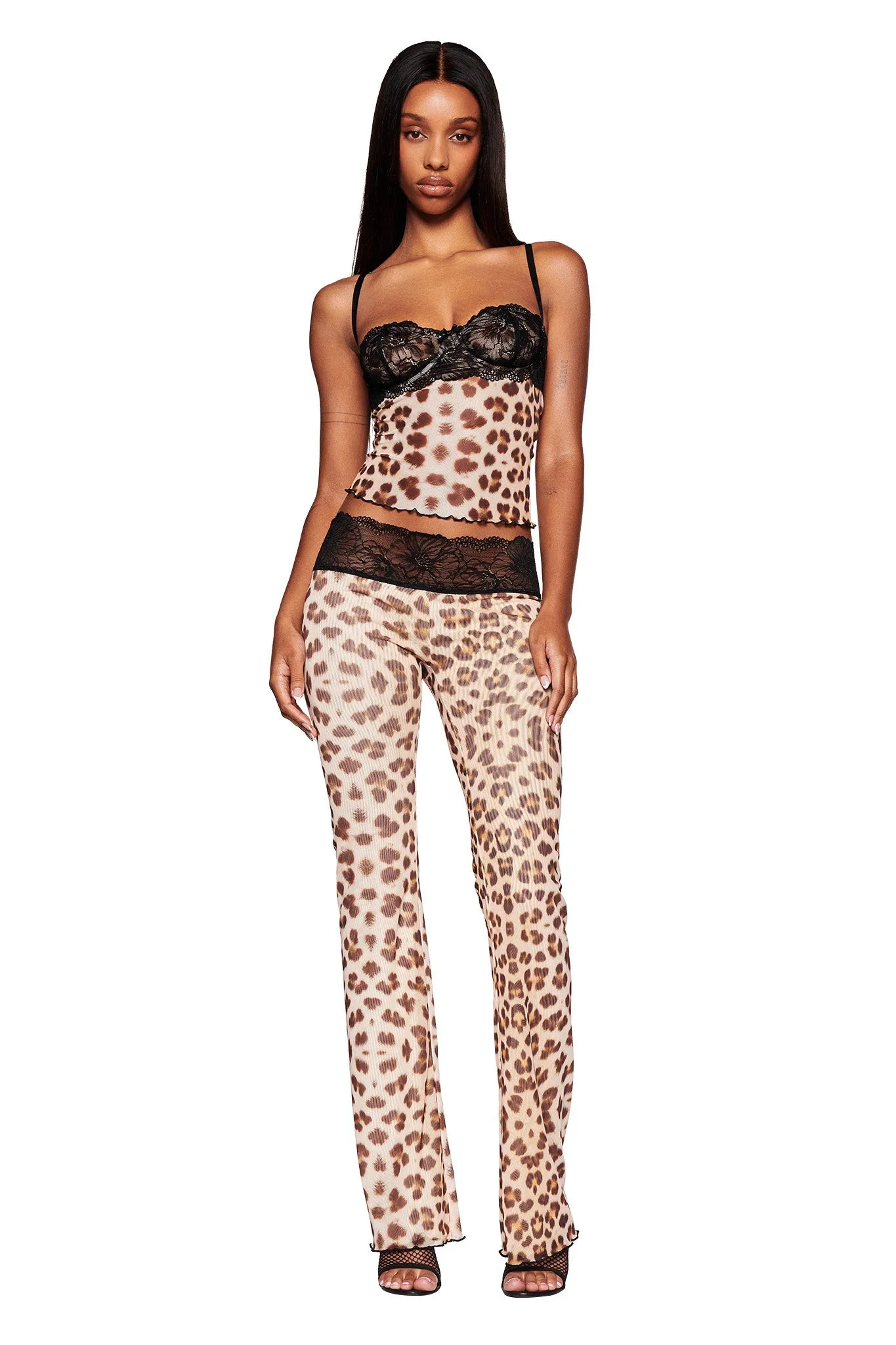 SILO PANT - NEUTRAL : LEOPARD