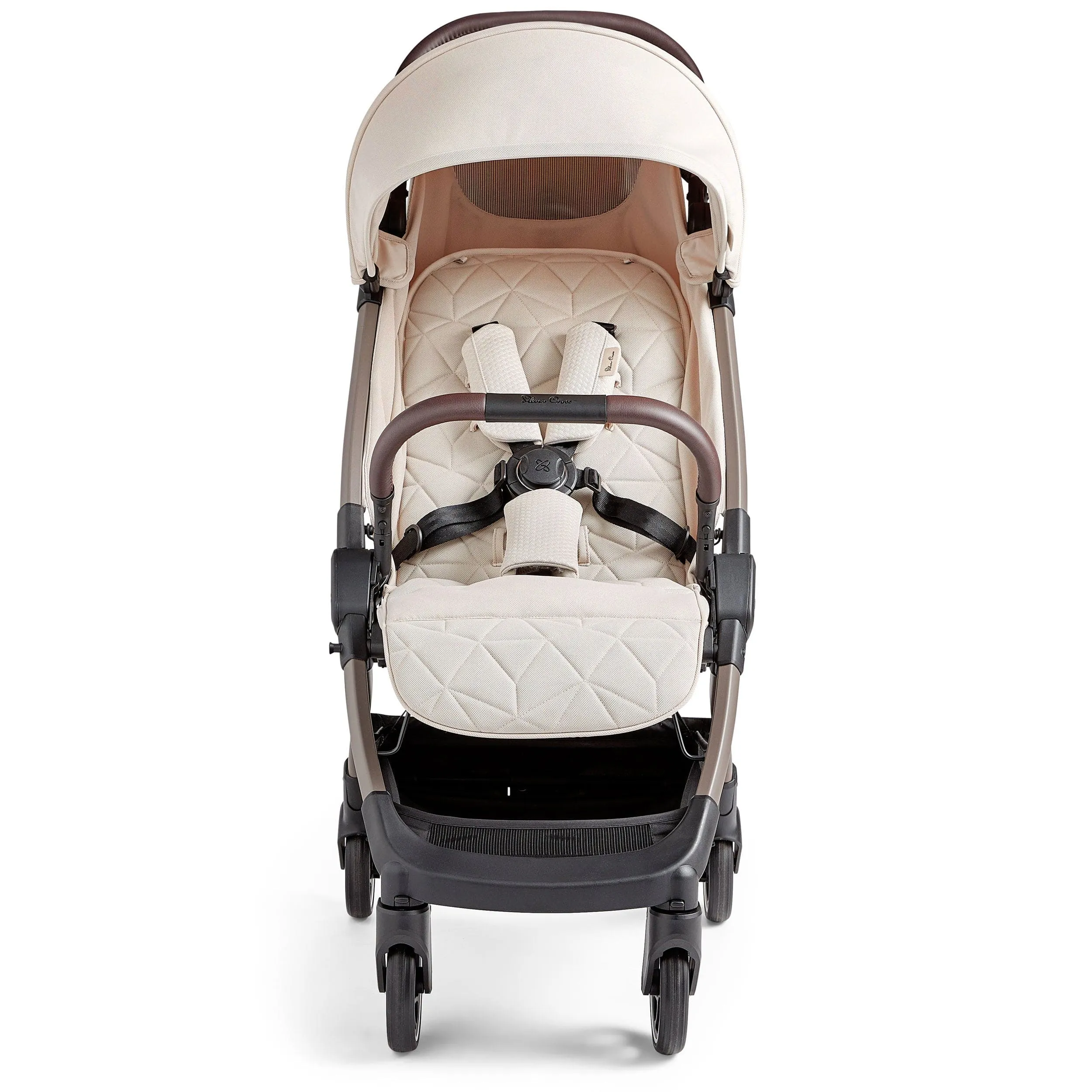 Silver Cross Clic Compact Pushchair in Almond