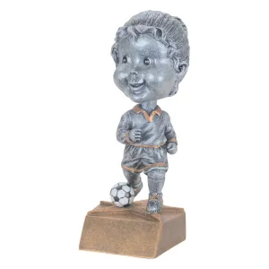Soccer Trophy - Female Bobble Head