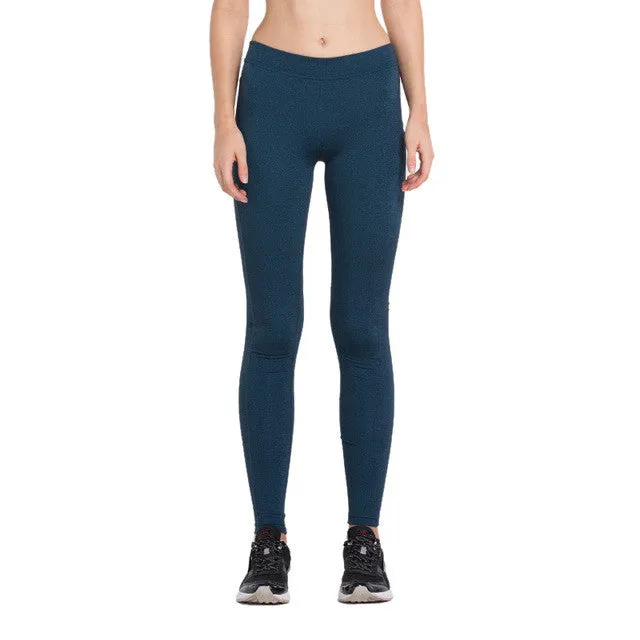 Solid Color Compression Leggings