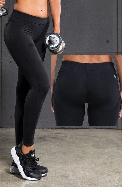 Solid Color Compression Leggings
