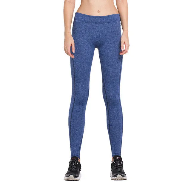Solid Color Compression Leggings