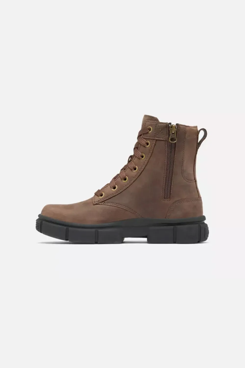 Sorel Explorer STRT Lace Booties for Women in Tobacco Black | 2078051-256