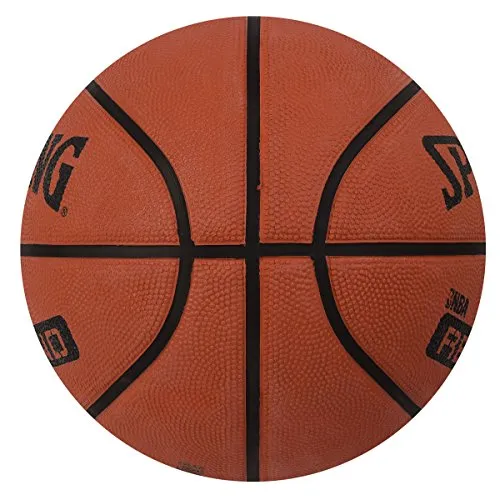 Spalding Rebound Rubber Basketball (Color: Brick, Size: 5)