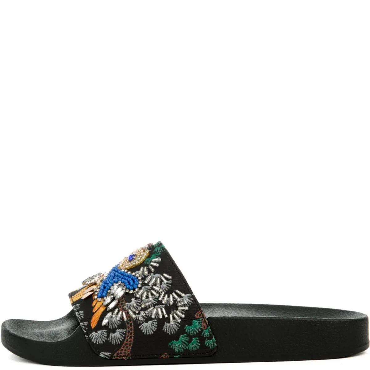 Sparkly Black Sandal BLACK MULT