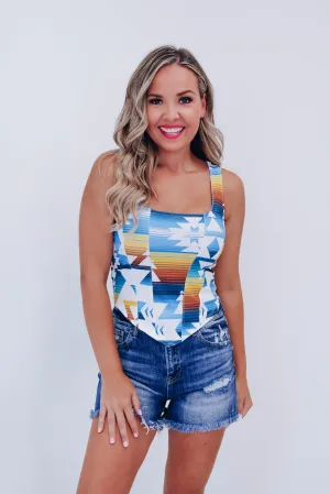 Square Neck Crop Top