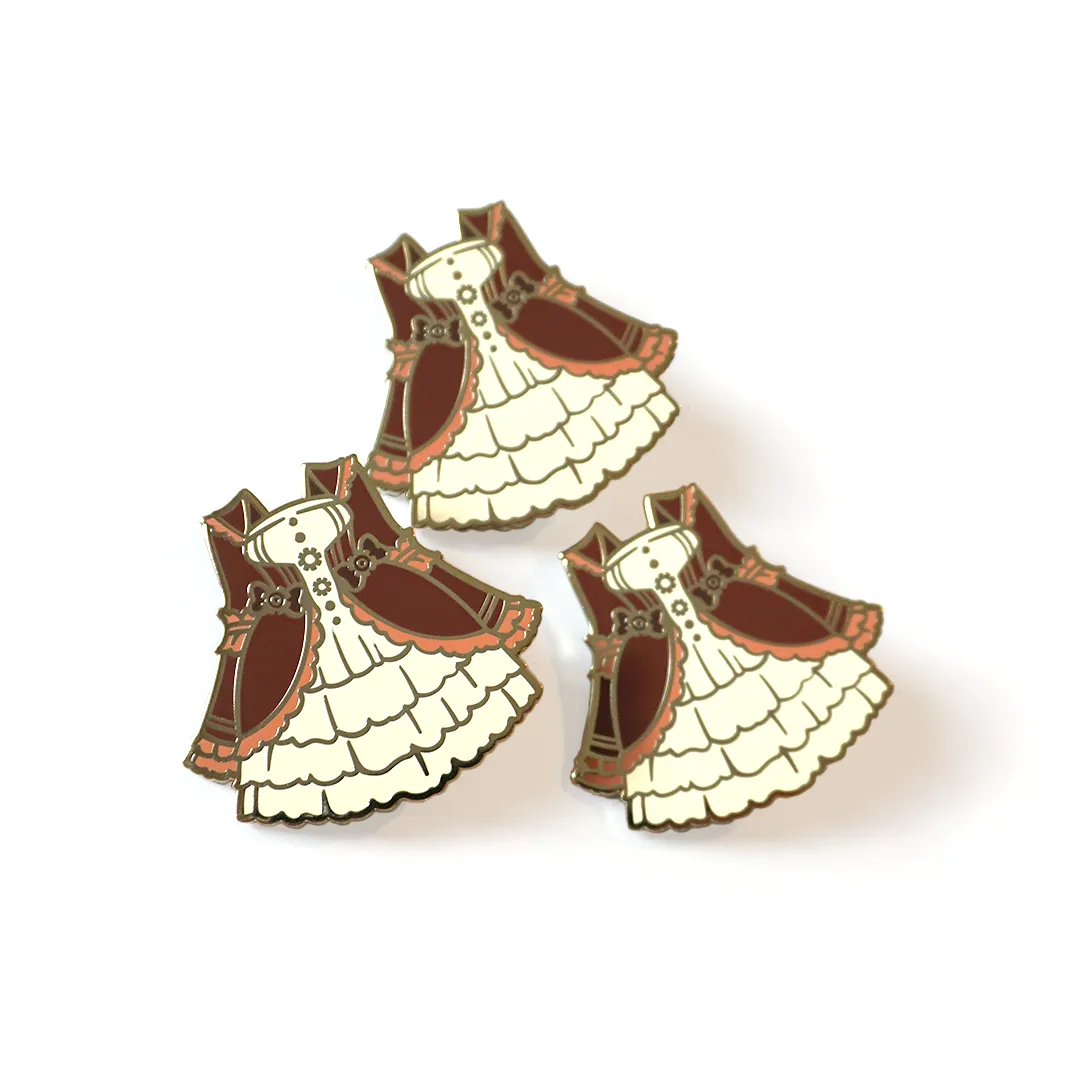 Steampunk Lolita (Brown) | Enamel Pin