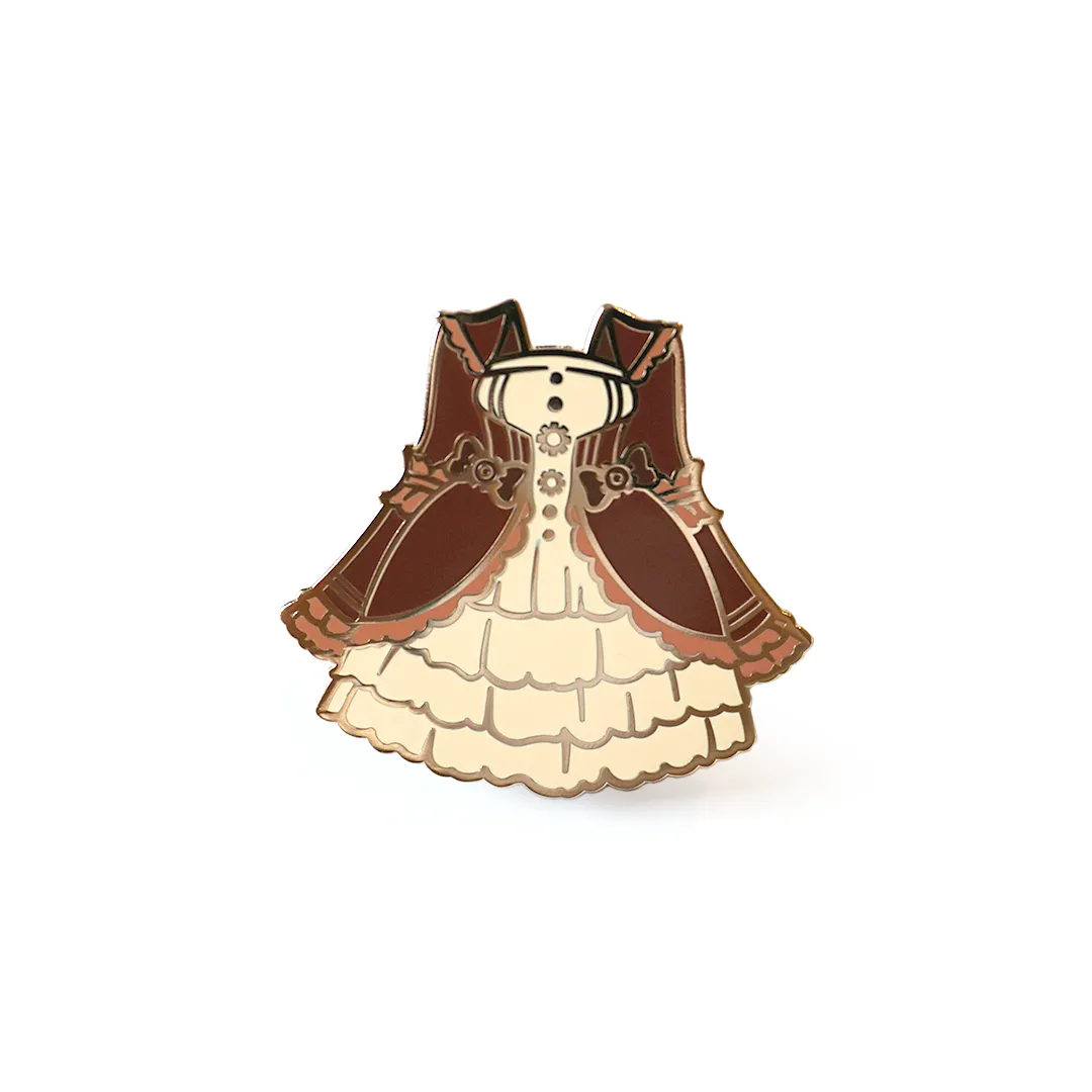 Steampunk Lolita (Brown) | Enamel Pin