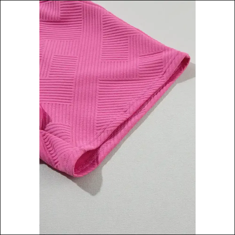 Strawberry Pink 2pcs Shorts Set: Prepare for Utter Strawberry Pink World Domination