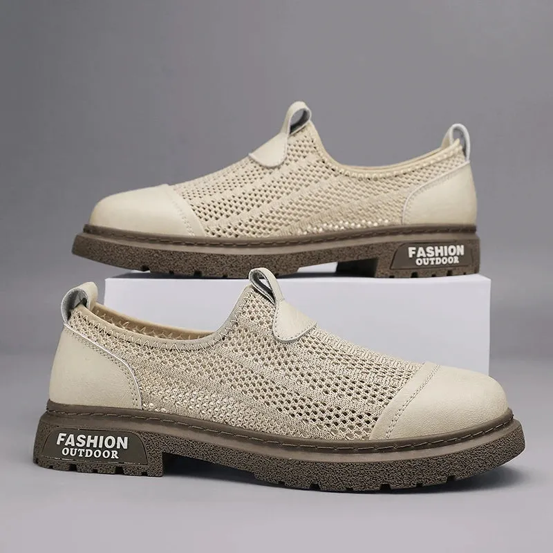 Summer Breeze: Neue UrbanEase Hollowed-Out Herren-Loafer