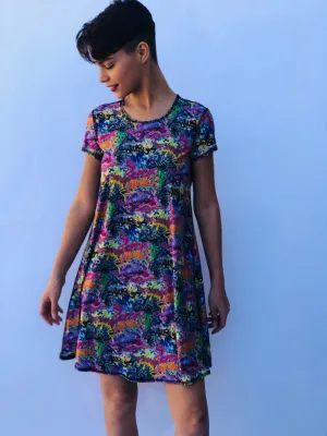 SWING DRESS GRAFFITI/BUNS OF STEEL