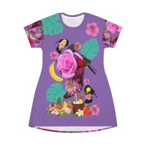 T-Shirt Dress 'Jungle Shoes'