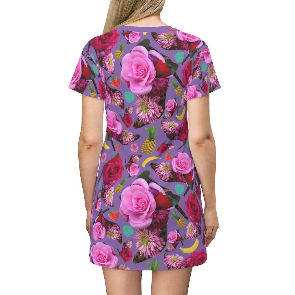 T-Shirt Dress 'Jungle Shoes'