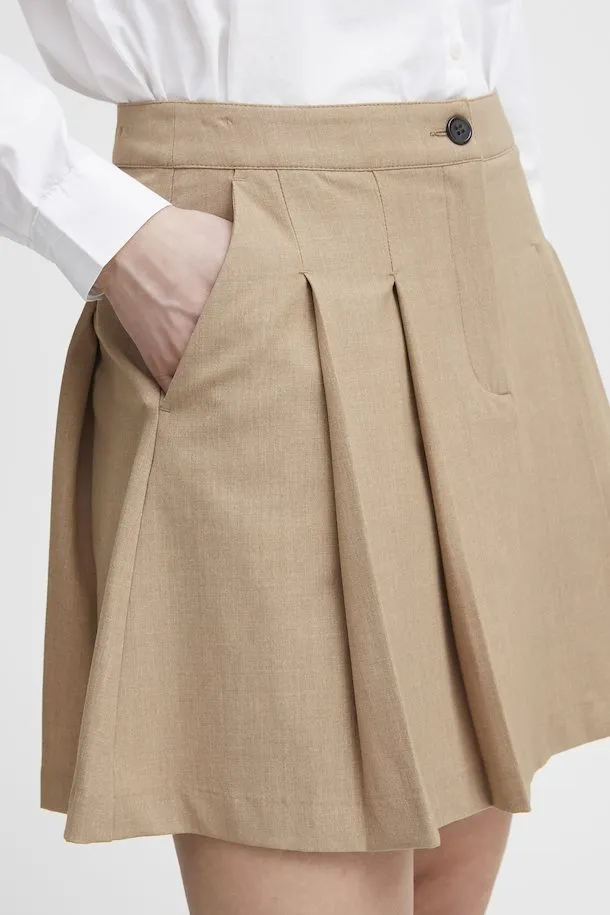 The Danta Mini Skirt - Tiger's Eye