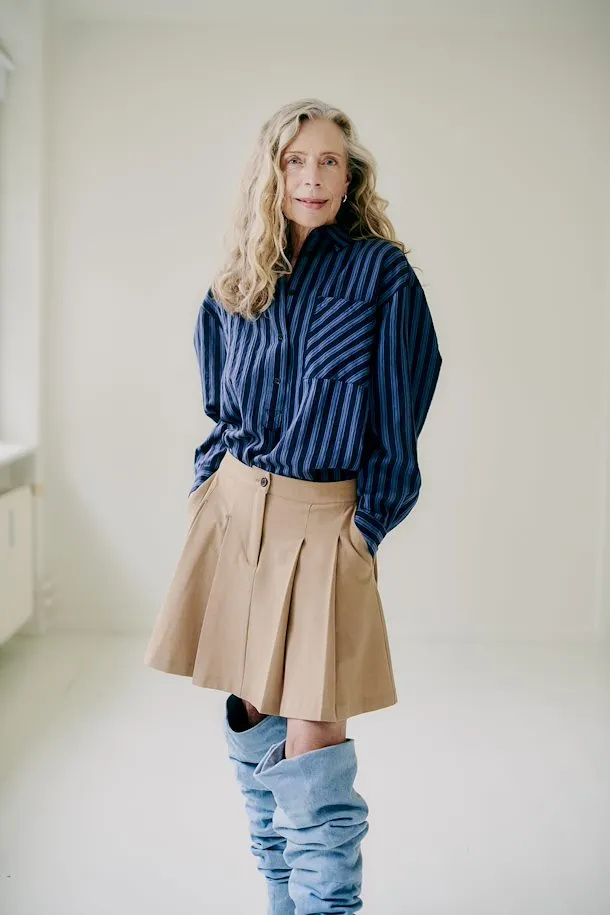 The Danta Mini Skirt - Tiger's Eye