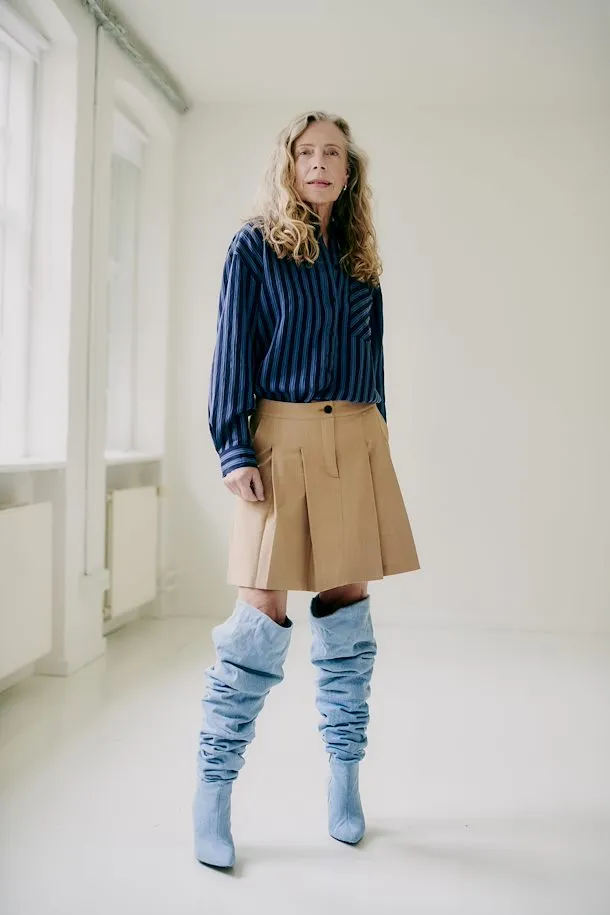 The Danta Mini Skirt - Tiger's Eye