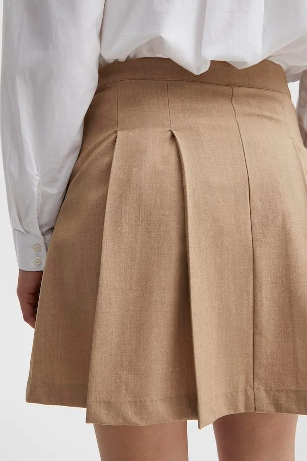 The Danta Mini Skirt - Tiger's Eye