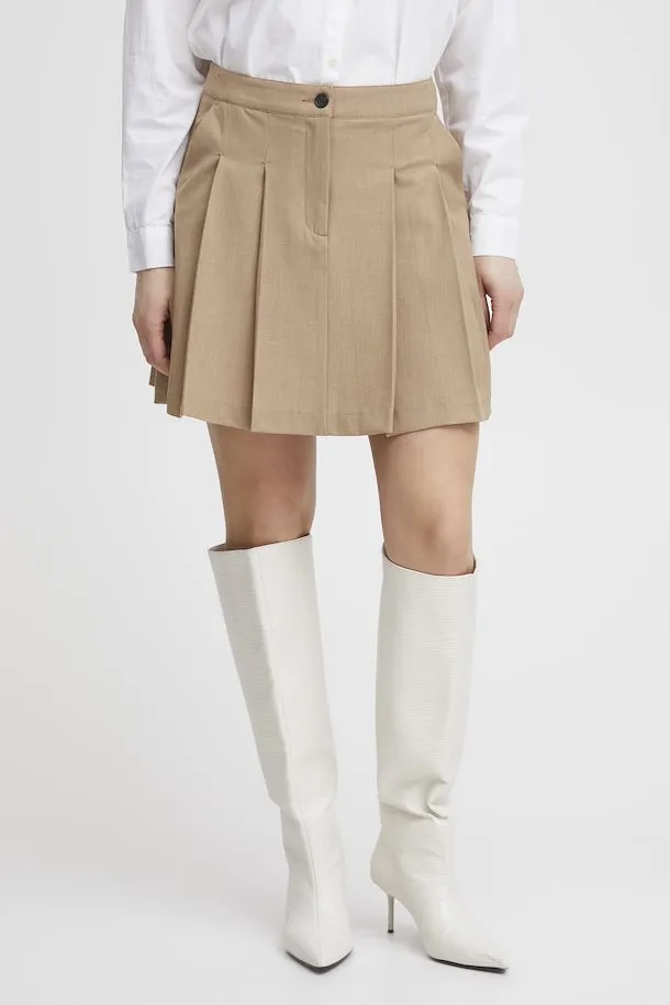 The Danta Mini Skirt - Tiger's Eye