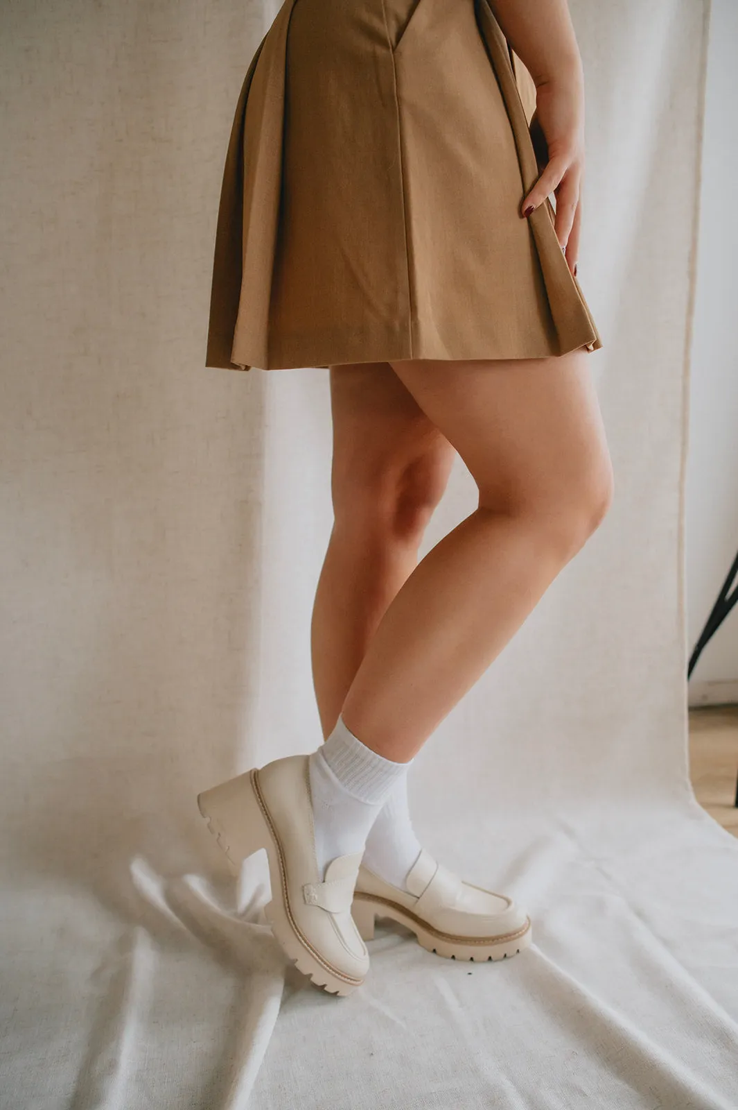 The Danta Mini Skirt - Tiger's Eye