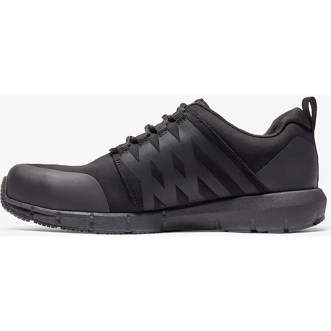 Timberland Pro Men's Radius Comp Toe Sneaker Work Shoe- Black- TB1A28PT001