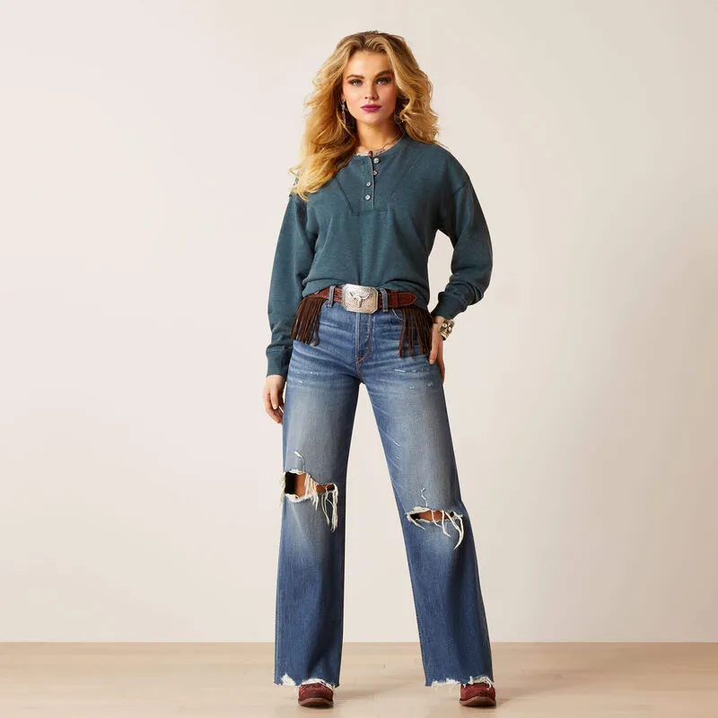 Ultra High Rise Woman's Tomboy Wide Jean | 10045425