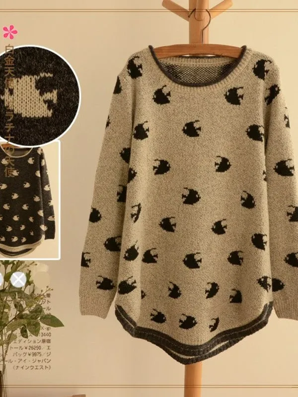 under-the-sea long sweater
