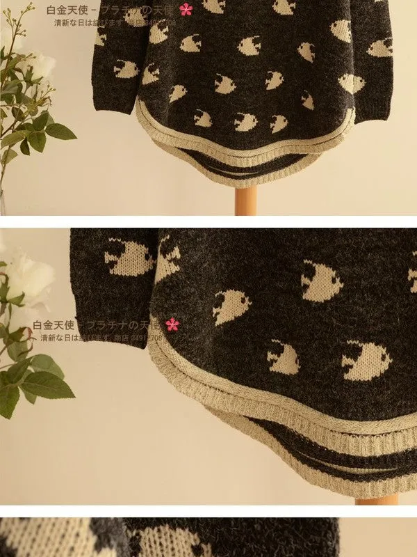 under-the-sea long sweater