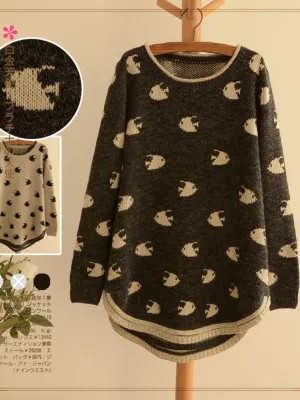 under-the-sea long sweater