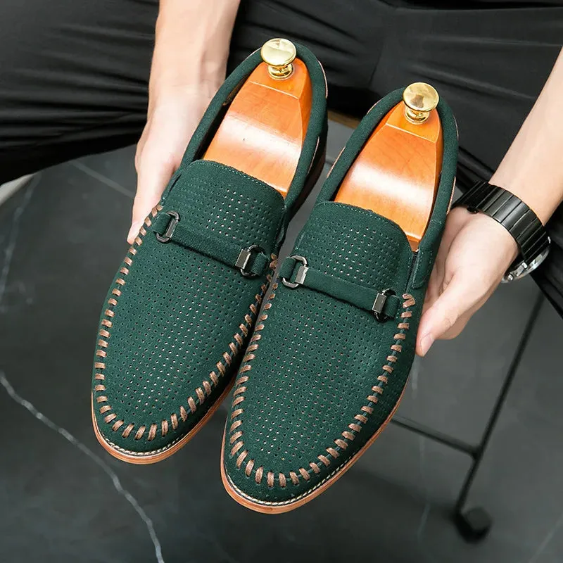 UrbanChic Handmade Suede Loafers
