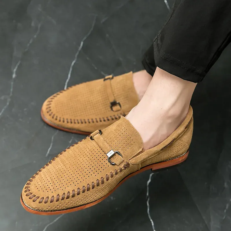 UrbanChic Handmade Suede Loafers