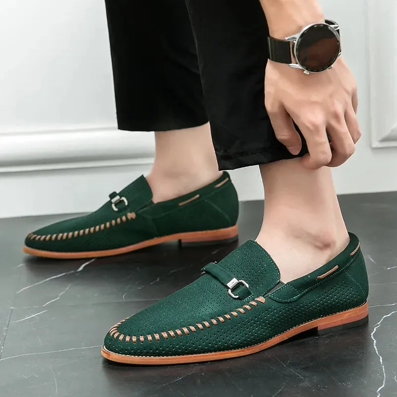 UrbanChic Handmade Suede Loafers