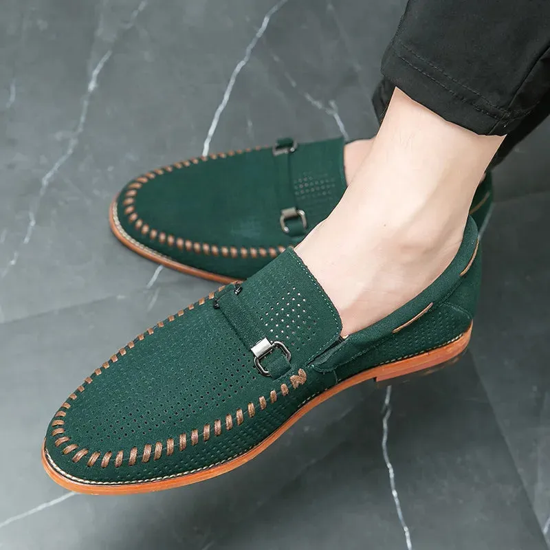 UrbanChic Handmade Suede Loafers