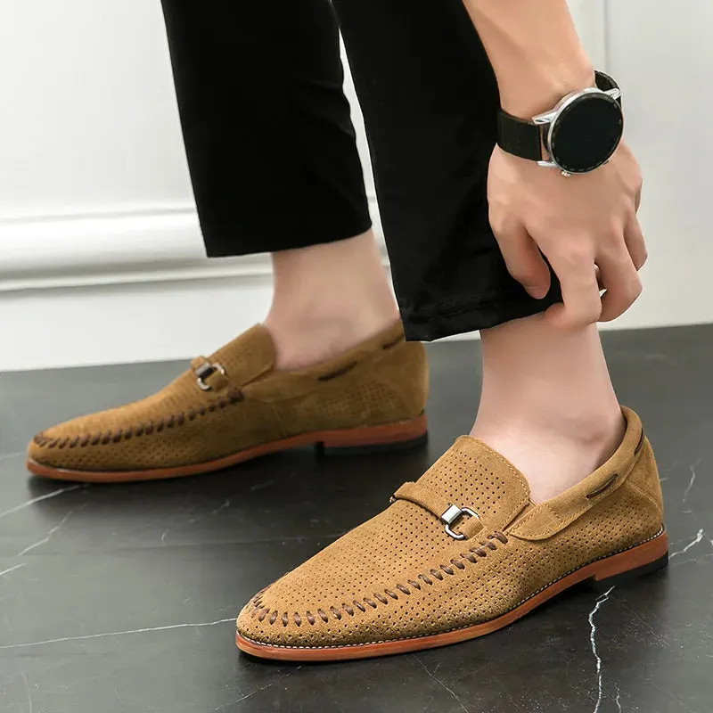 UrbanChic Handmade Suede Loafers