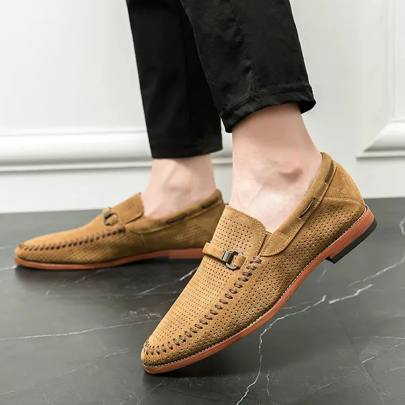 UrbanChic Handmade Suede Loafers