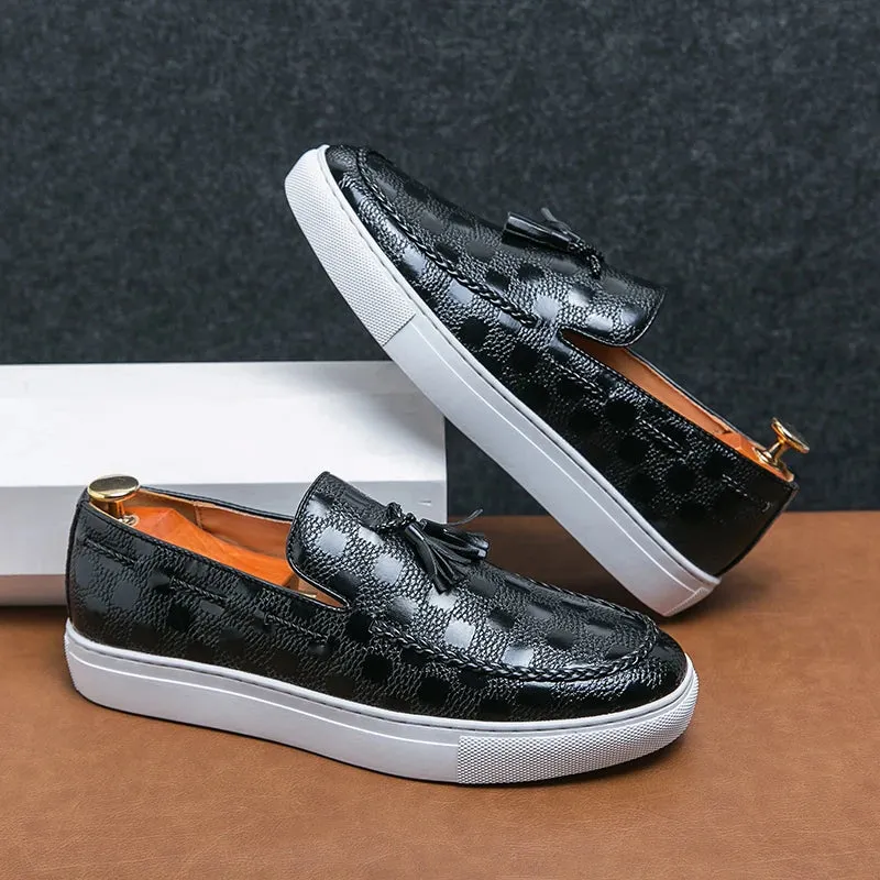 UrbanClassics Retro Snakeskin Loafers