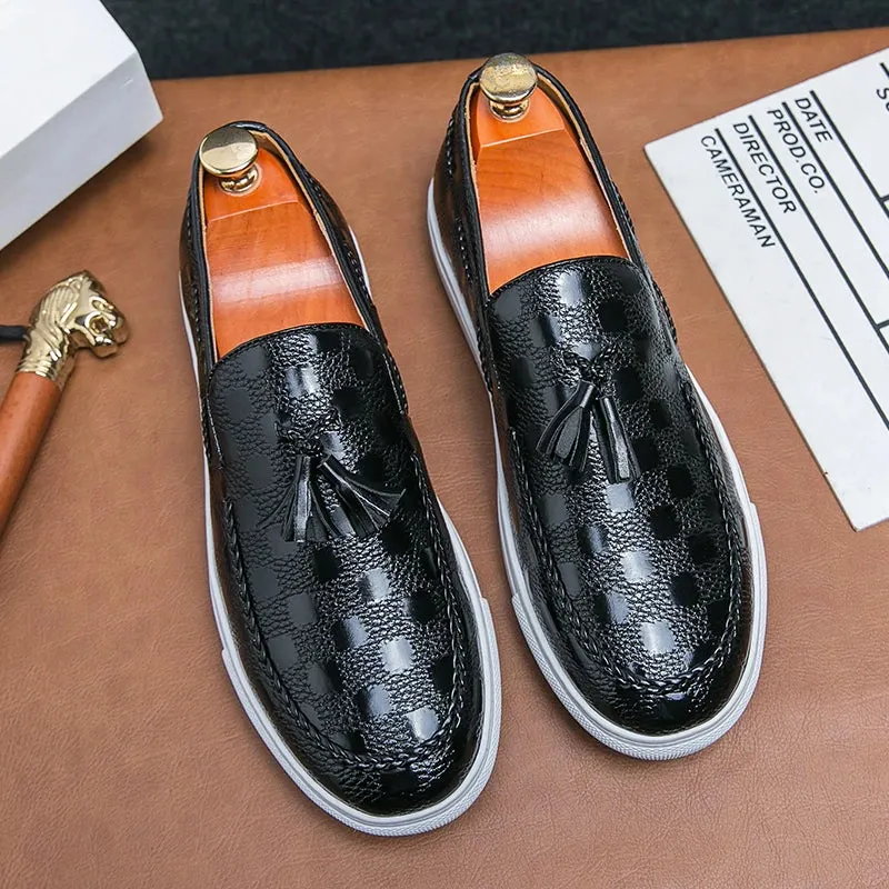 UrbanClassics Retro Snakeskin Loafers