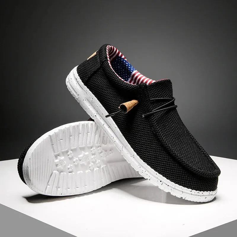 UrbanEase Casual Canvas Slip-On Schuhe