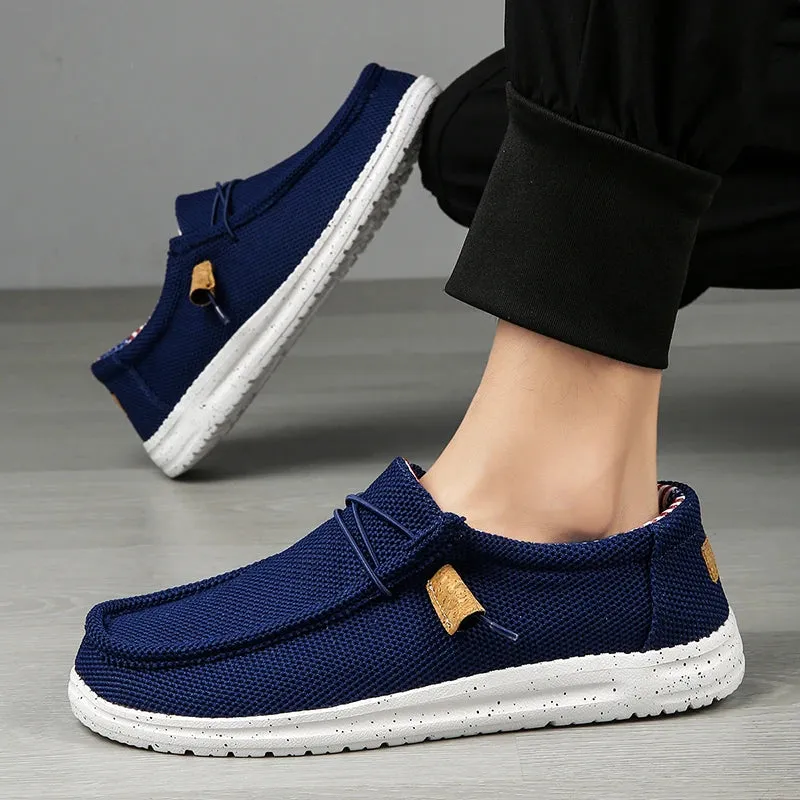 UrbanEase Casual Canvas Slip-On Schuhe