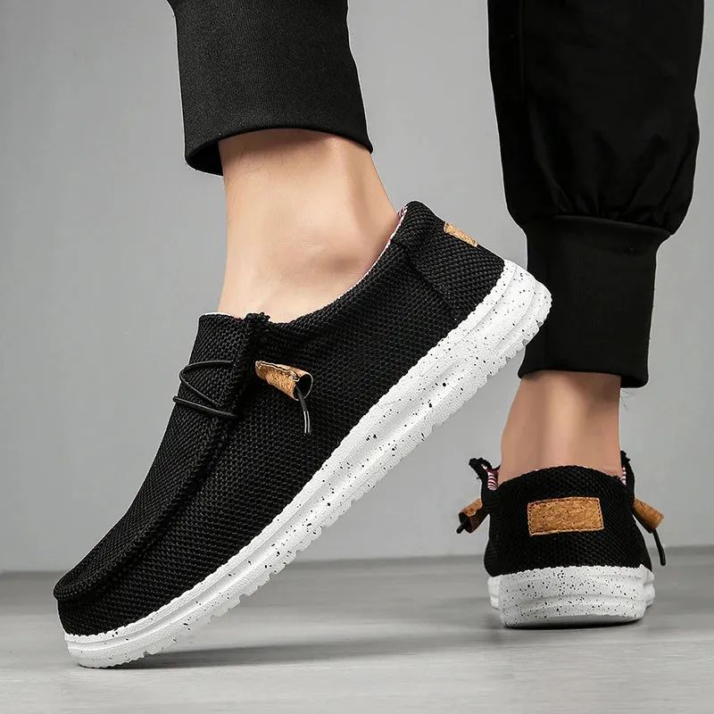 UrbanEase Casual Canvas Slip-On Schuhe