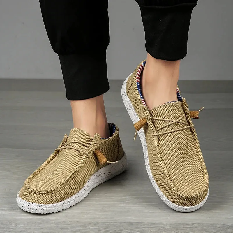 UrbanEase Casual Canvas Slip-On Schuhe