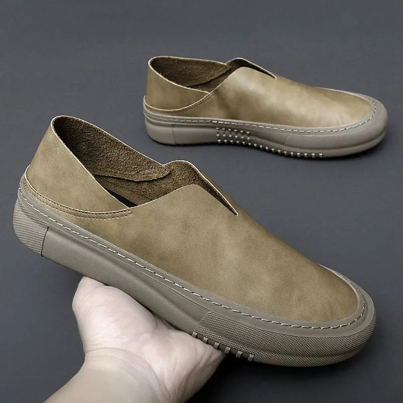 UrbanStyle Herren Mokassins aus Leder
