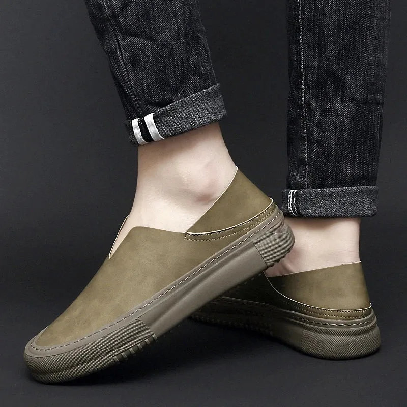 UrbanStyle Herren Mokassins aus Leder