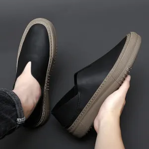 UrbanStyle Herren Mokassins aus Leder